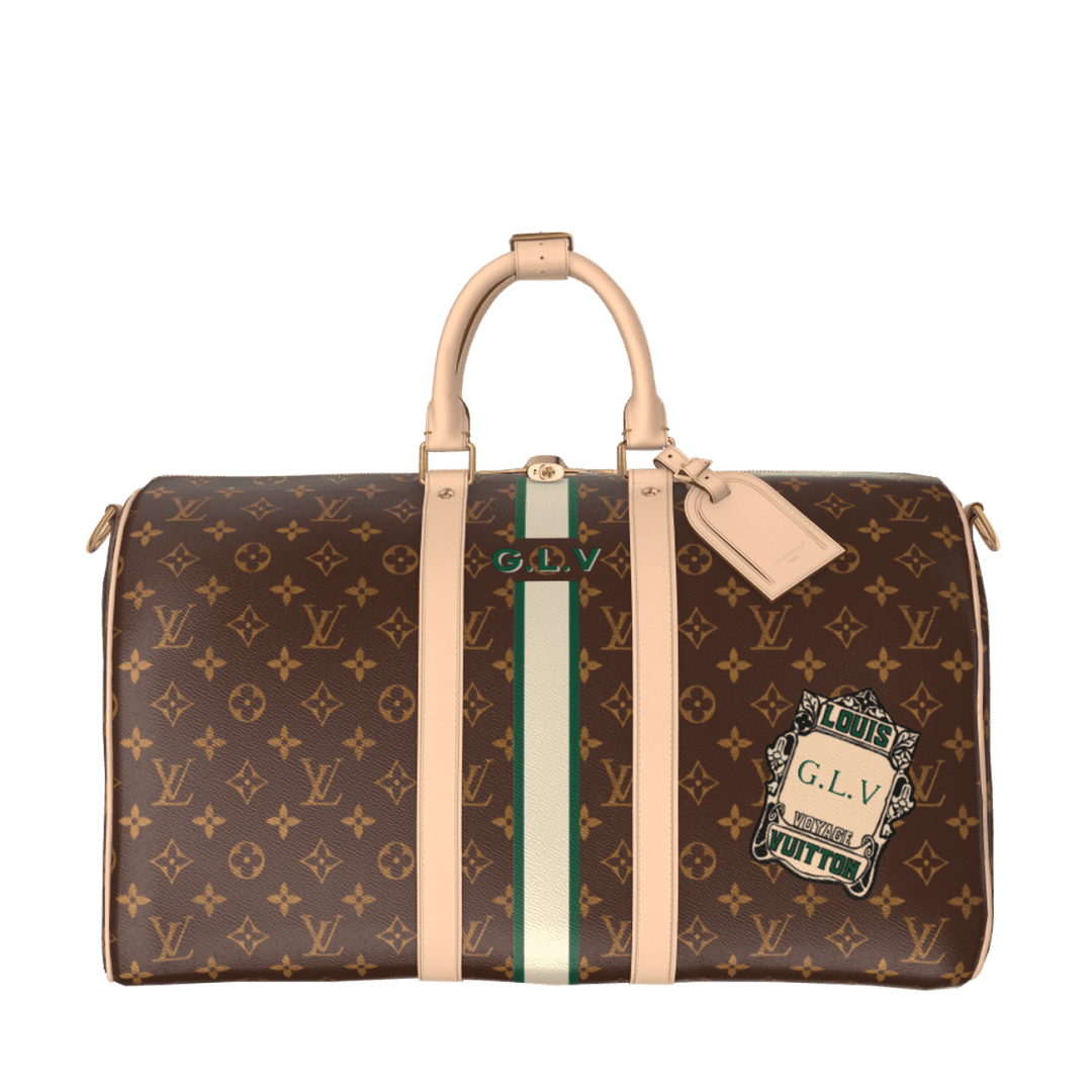 38b9a87e52e761bad49119b7828fb4fb Louis Vuitton P01944 Keepall Bandoulière 45 Mon Monogram - Image 1