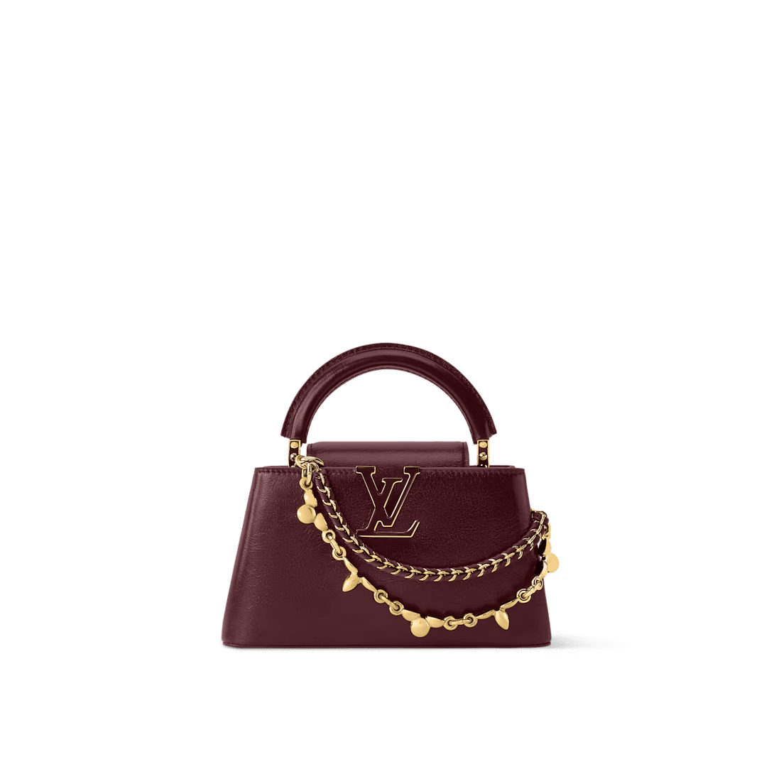 39ba78d4591773f868bac4479ee43079 Louis Vuitton M25473 Capucines East-West Mini - Image 1