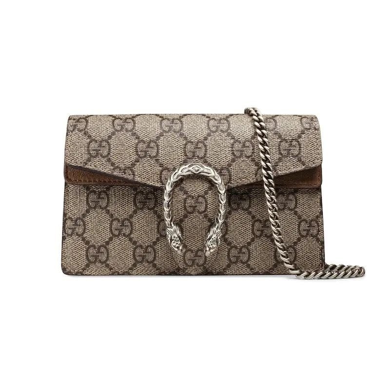 3FVurt0T-K9FBNFQ_WPNH9CLS2THC0 GUCCI DIONYSUS SERIES GG SUPREME CANVAS SUPER MINI HANDBAG - Image 1
