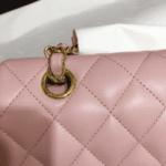 CHANEL Classic Double Flap Small Pink Lambskin - Image 7