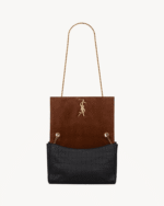 Saint Laurent REVERSIBLE KATE MEDIUM IN CROCODILE-EMBOSSED LEATHER - Image 4
