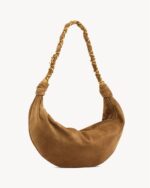 Saint Laurent AMALIA hobo in suede - Image 4
