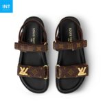 Louis Vuitton 1ACL99 LV Sunset Flat Comfort Sandal - Image 4