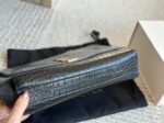 Saint Laurent Medium Double-Sided Lettering Kate Crossbody Bag in Calfskin and Crocodile-Embossed Suede - Image 5