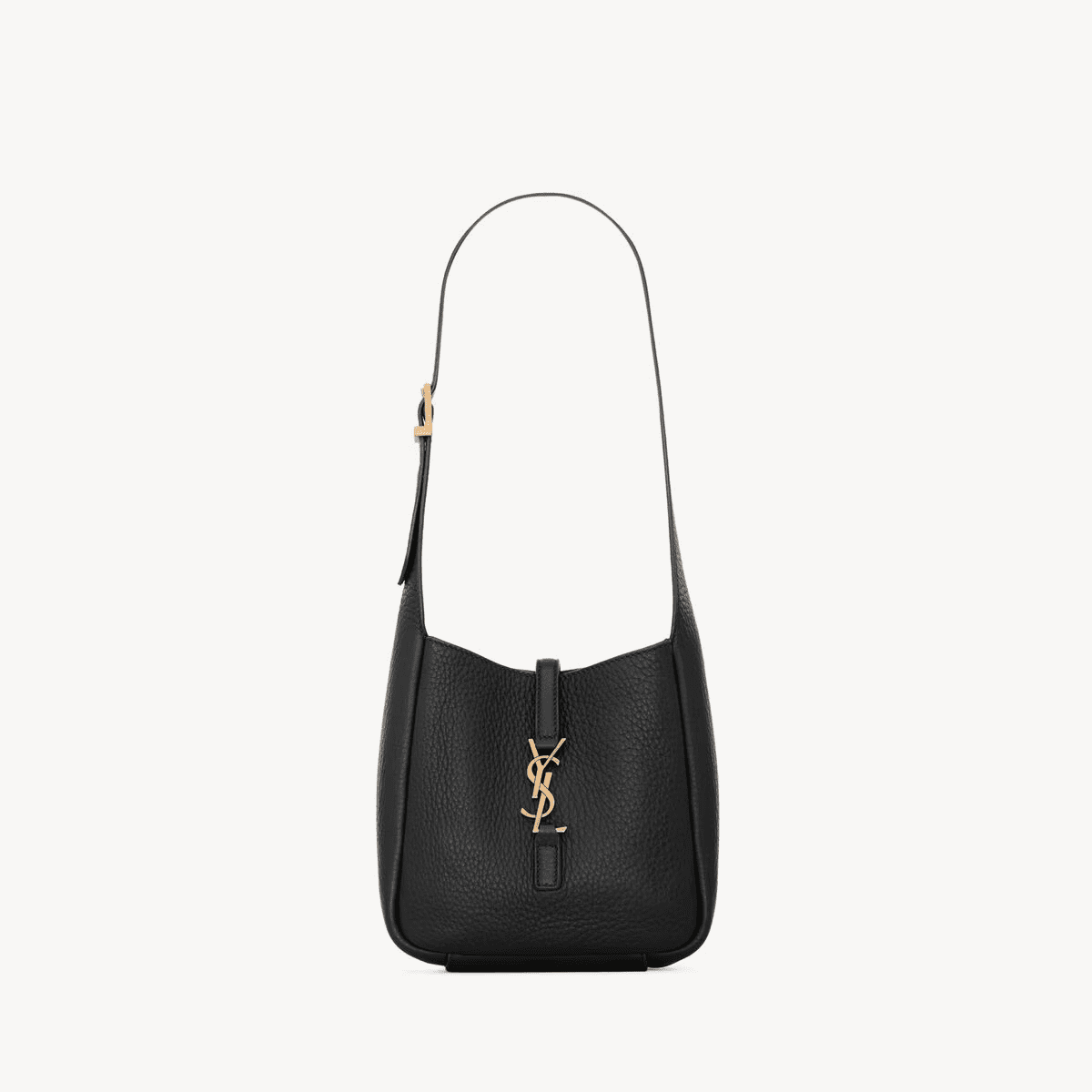 41bff57ebfdcab6268d0b78c75877004 Saint Laurent LE 5 À 7 supple baby in grained leather - Image 1