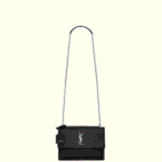 Saint Laurent SUNSET MEDIUM IN CROCODILE-EMBOSSED LEATHER