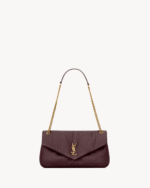 Saint Laurent CALYPSO medium in grained lambskin
