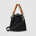 Gucci Small bamboo top handle tote bag - Image 4