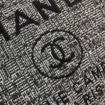 Chanel Deauville Tote Raffia Canvas Bag - Image 5