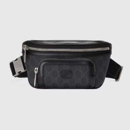 GUCCI BELT BAG WITH INTERLOCKING G