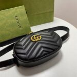 GUCCI Marmont Quilted Leather Belt Bag - Image 3