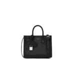 Saint Laurent SAC DE JOUR NANO CROCODILE-EMBOSSED LEATHER BAG