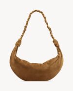 Saint Laurent AMALIA hobo in suede - Image 2