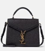 Saint Laurent Cassandra Mini leather shoulder bag