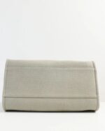 Chanel Deauville Large Gray Tote Bag - Image 9