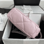 CHANEL 19 HANDBAG AS1160 PINK - Image 6