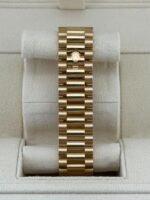 Rolex Day-Date 40 228348RBR Yellow Gold Diamond Bezel Silver Dial (2021) - Image 4