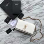 Saint Laurent  kate medium in grain de poudre embossed leather - Image 3