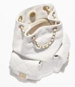 Chanel Cruise 2024/25 Backpack（White） - Image 2