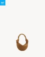 Saint Laurent AMALIA mini hobo in suede - Image 4