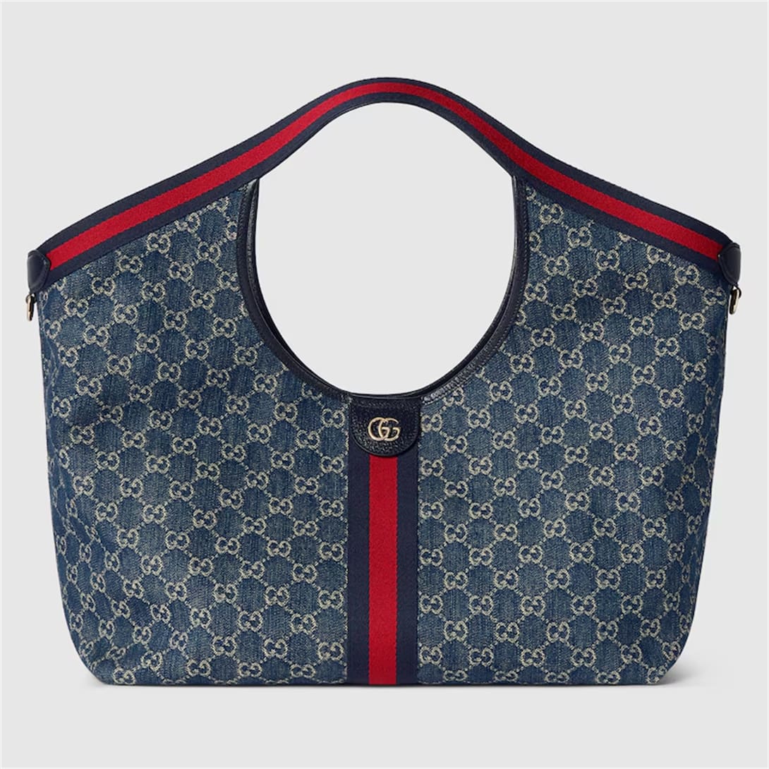 5b69456d8fdcbfa60bc96a377037e860 GUCCI GIGLIO LARGE TOTE BAG - Image 1