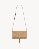 Saint Laurent kate 99 tassel in raffia - Image 3