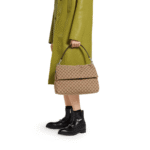 GUCCI canvas large crossbody bag - Image 2