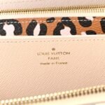 Louis Vuitton Monogram Giant Wild At Heart Zippy Wallet Creme - Image 8