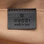 Gucci Matelasse Leather GG Marmont Mini Shoulder Bag (SHF-V1dIip) - Image 6