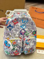 Louis Vuitton Multipocket Backpack Limited Edition Monogram Comics Canvas - Image 8