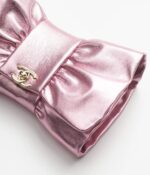 CHANEL Clutch Metallic Lambskin & Gold-Tone Metal Pink - Image 7