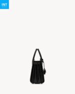 Saint Laurent SAC DE JOUR BABY bag in crocodile-embossed leather - Image 4