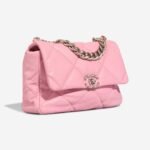 Chanel 19 Large Flap Bag Lamb Pink - Image 3