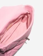 Chanel 19 Large Flap Bag Lamb Pink - Image 8