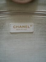 CHANEL Deauville Tote Small Beige Canvas - Image 13