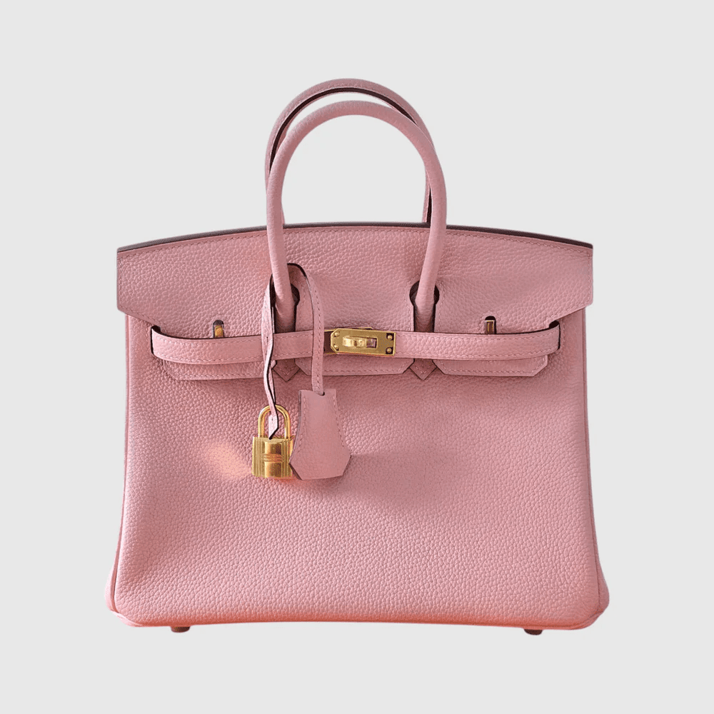 67f6294dac311eecb8514e96cf365811 Hermès BIRKIN BAG 25(PINK) - Image 1