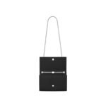 Saint Laurent Large Kate Chain Bag In Black Textured Leather - Image 4