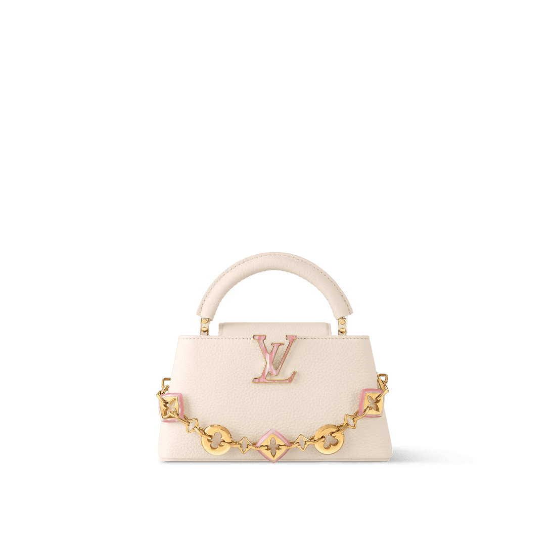 69ca6f90a8fac2bf187b37561f2c95f1 Louis Vuitton M14393 Capucines East-West Mini - Image 1