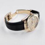 Rolex Sky-Dweller 326238 Yellow Gold Champagne Dial Rubber Strap (2022) - Image 5
