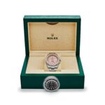 Rolex Submariner Date 116610LN Stainless Steel Aftermarket Custom Made Pink Dial and Bezel - Image 7