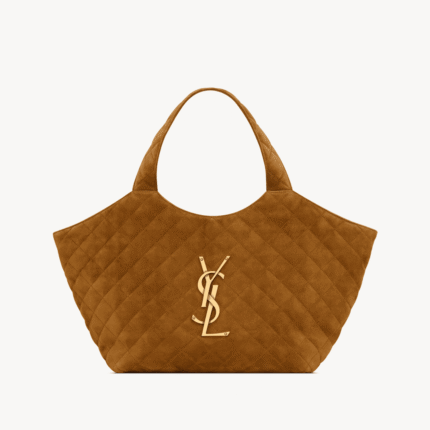 Saint Laurent ICARE Medium in quilted suede