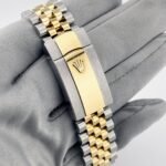 Rolex Datejust 41 126333 Wimbledon Yellow Gold Stainless Steel Slate Dial Jubilee (2020) - Image 11