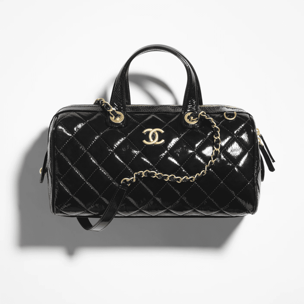 71f87534ae3b96695fe571c2dc7982a2 Chanel Large Bowling Bag - Image 1