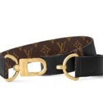 Louis Vuitton M8430Z Oversized Hook 40mm Reversible Belt - Image 3