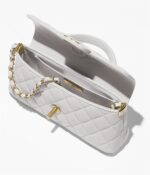 Chanel Mini Flap Bag with Top Handle - Image 3