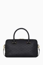 SAINT LAURENTOUT Lyia Duffle Bag in Quilted Lambskin - Image 8