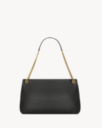 Saint Laurent Calypso large in grained lambskin - Image 5