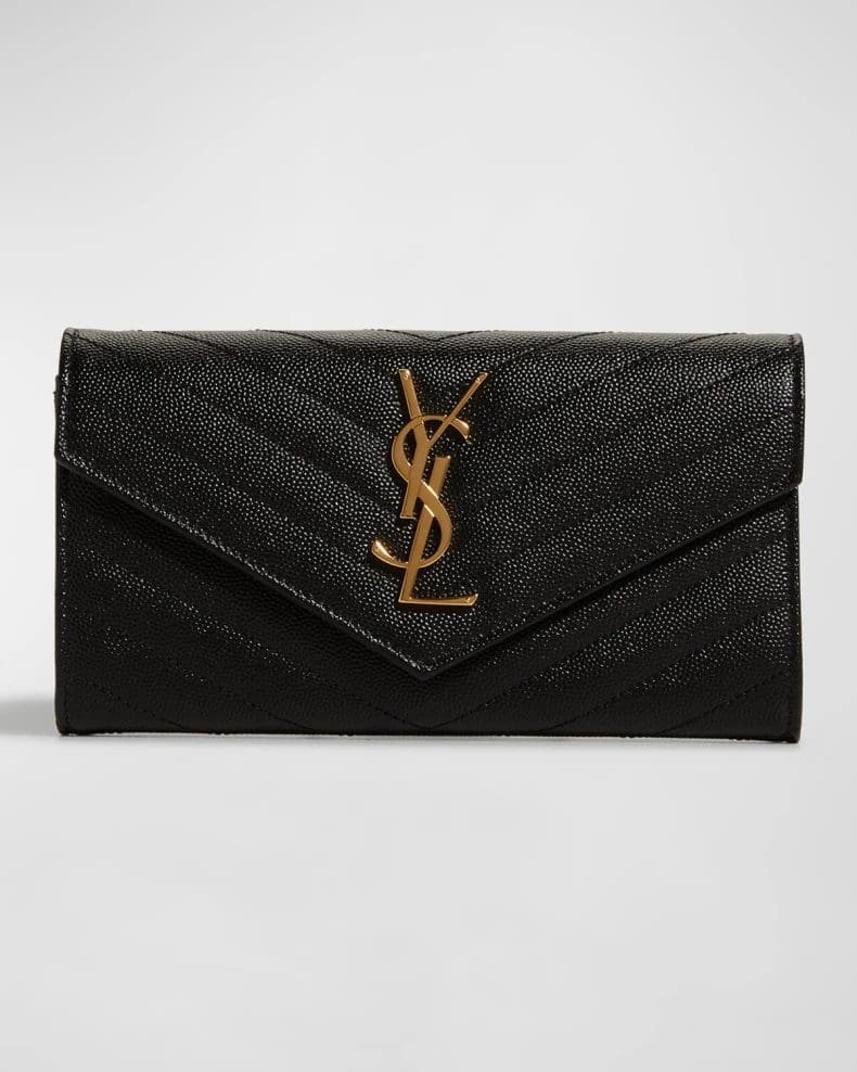 7HE2RebA-GYWN2M6M8KWHYG2J_I YSL Monogram Large Flap Wallet in Grained Leather - Image 1