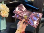 CHANEL Clutch Metallic Lambskin & Gold-Tone Metal Pink - Image 3