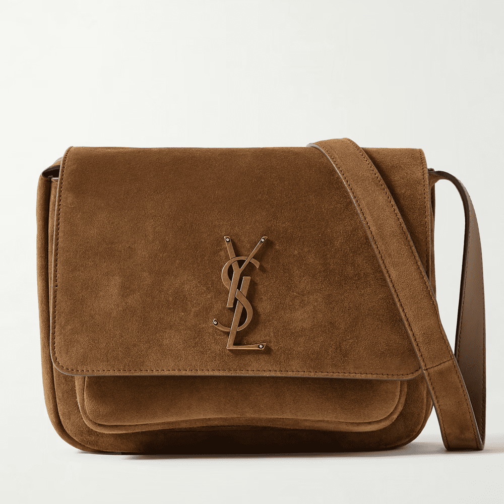 7c21b834c7f956230c37672a694565ed SAINT LAURENT Niki suede shoulder bag - Image 1
